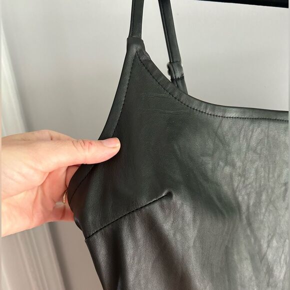 Black Leather Dress - Picture 7 of 7